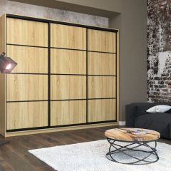 Шкаф-купе Лофт 3000 Шк30-60 (Дуб Сонома) в Новоуральске - novouralsk.mebel24.online | фото 7