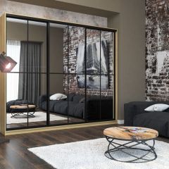 Шкаф-купе Лофт 3000 Шк30-60 (Дуб Сонома) в Новоуральске - novouralsk.mebel24.online | фото 9