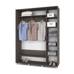 РОЛАНД Шкаф-купе Анкор темный (450*1700) Р471 в Новоуральске - novouralsk.mebel24.online | фото 3