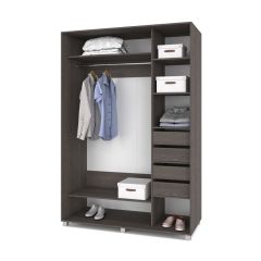 РОЛАНД Шкаф-купе Анкор темный (600*1400) Р641 в Новоуральске - novouralsk.mebel24.online | фото 4