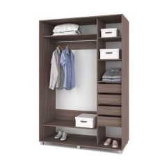 РОЛАНД Шкаф-купе Шимо темный (600*1500) Р651 в Новоуральске - novouralsk.mebel24.online | фото 4