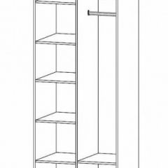 ГАММА Спальный гарнитур (модульный) дуб вотан в Новоуральске - novouralsk.mebel24.online | фото 10