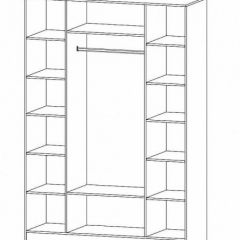 ГАММА Спальный гарнитур (модульный) дуб вотан в Новоуральске - novouralsk.mebel24.online | фото 15