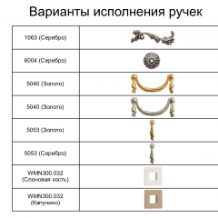Спальный гарнитур Тиффани Premium черная/серебро в Новоуральске - novouralsk.mebel24.online | фото 7
