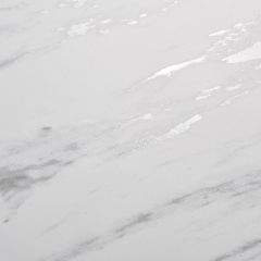 Стол BELLUNO 160 MARBLES KL-99 Белый мрамор матовый, итальянская керамика/ белый каркас, ®DISAUR в Новоуральске - novouralsk.mebel24.online | фото 9