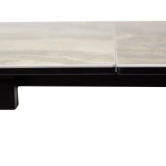Стол IVAR 180 MARBLES KL-80 Серый мрамор, итальянская керамика, ®DISAUR в Новоуральске - novouralsk.mebel24.online | фото 2
