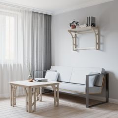 Столик журнальный Конструктор Арт. СЖ -1 в Новоуральске - novouralsk.mebel24.online | фото 4