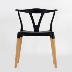 Стул Barneo N-218 Wishbone интерьерный кухонный черный в Новоуральске - novouralsk.mebel24.online | фото 3