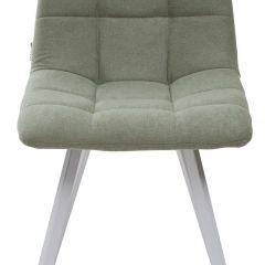 Стул CHILLI SQUARE UF860-11B мятный, ткань/ белый каркас М-City в Новоуральске - novouralsk.mebel24.online | фото 3