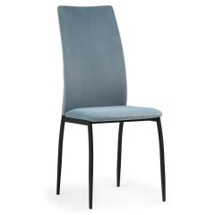 Стул на металлокаркасе Tod light blue / black в Новоуральске - novouralsk.mebel24.online | фото 3