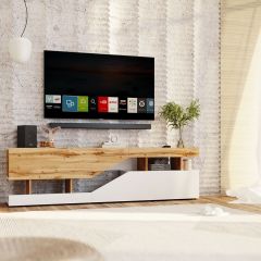 Тумба под ТВ НКМ Дубай секция №4 в Новоуральске - novouralsk.mebel24.online | фото 3