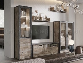 Амели Тумба ТВ (Дуб Юкон-Бетон темный) в Новоуральске - novouralsk.mebel24.online | фото 3