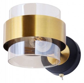 Бра Arte Lamp Carlo A8205AP-1BK в Новоуральске - novouralsk.mebel24.online | фото