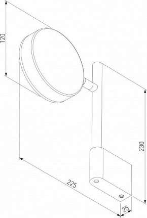 Бра Elektrostandard Tobi a064592 в Новоуральске - novouralsk.mebel24.online | фото 4