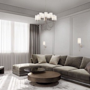 Бра Eurosvet Abbey 60164/1 никель в Новоуральске - novouralsk.mebel24.online | фото 2