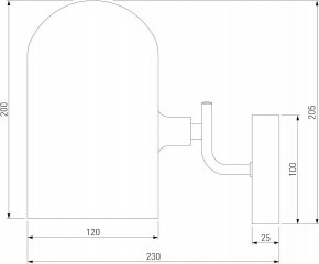 Бра Eurosvet Bambola 60157/1 латунь в Новоуральске - novouralsk.mebel24.online | фото 4