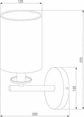 Бра Eurosvet Caprera 60146/1 латунь в Новоуральске - novouralsk.mebel24.online | фото 3