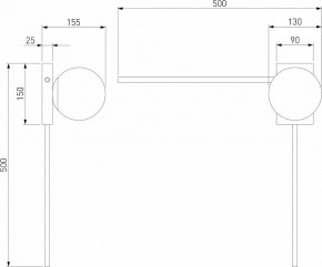 Бра Eurosvet Fredo 40035/1 золото в Новоуральске - novouralsk.mebel24.online | фото 3
