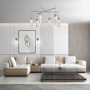 Бра Eurosvet Gilian 60163/1 никель в Новоуральске - novouralsk.mebel24.online | фото 2