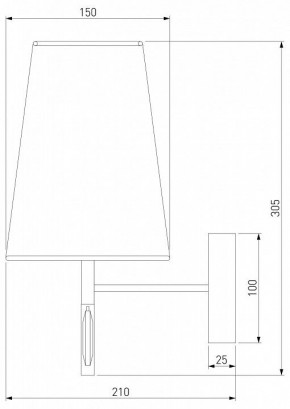 Бра Eurosvet Milazzo 60137/1 хром в Новоуральске - novouralsk.mebel24.online | фото 4
