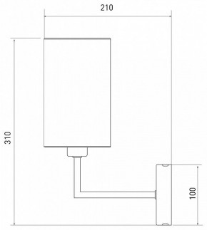 Бра Eurosvet Soffio 60134/1 никель в Новоуральске - novouralsk.mebel24.online | фото 2