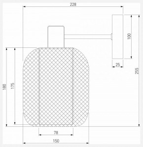 Бра Eurosvet Voile 30192/1 золото в Новоуральске - novouralsk.mebel24.online | фото 4