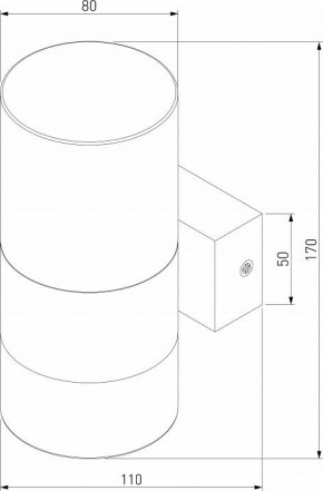 Бра Eurosvet Watford 40021/1 LED хром/дымчатый в Новоуральске - novouralsk.mebel24.online | фото 2