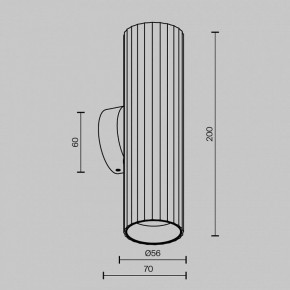 Бра Maytoni Calipso C106WL-02-GU10-BS в Новоуральске - novouralsk.mebel24.online | фото 8