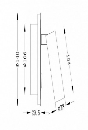 Бра Maytoni Ios 176 C176-WL-01-6W-W в Новоуральске - novouralsk.mebel24.online | фото 2