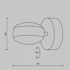 Бра Maytoni Mind MOD299WL-L10BC3K в Новоуральске - novouralsk.mebel24.online | фото 4