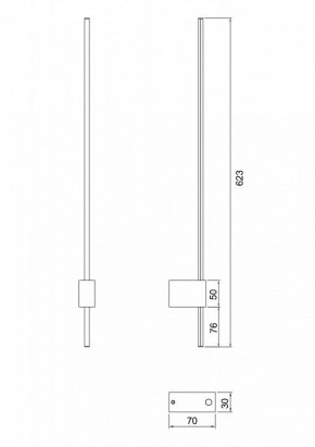 Бра Maytoni Pars C070WL-L6GB3K в Новоуральске - novouralsk.mebel24.online | фото 3