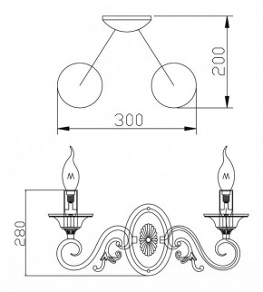 Бра Maytoni Perla ARM337-02-R в Новоуральске - novouralsk.mebel24.online | фото 4