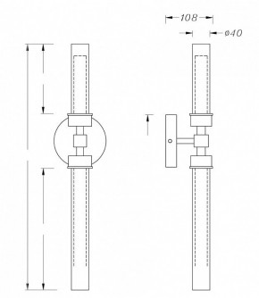 Бра Maytoni Stelo MOD116WL-L7B3K в Новоуральске - novouralsk.mebel24.online | фото 3