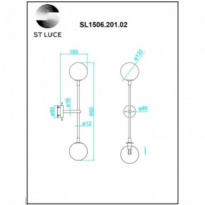 Бра ST-Luce Chieti SL1506.201.02 в Новоуральске - novouralsk.mebel24.online | фото 5
