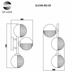 Бра ST-Luce Todo SL1184.401.03 в Новоуральске - novouralsk.mebel24.online | фото 6
