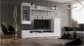 ДАЛЛАС Гостиная (модульная) цемент светлый в Новоуральске - novouralsk.mebel24.online | фото 1