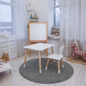 Детский комплект стол и стул «Мишка» Rolti Baby (белый/береза, массив березы/мдф) в Новоуральске - novouralsk.mebel24.online | фото 4