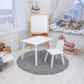 Детский комплект стол и стул «Облачко» Rolti Baby (белый/белый, массив березы/мдф) в Новоуральске - novouralsk.mebel24.online | фото 2