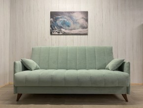 Диван Престиж-3 (НПБ) велюр Sensey mist green в Новоуральске - novouralsk.mebel24.online | фото