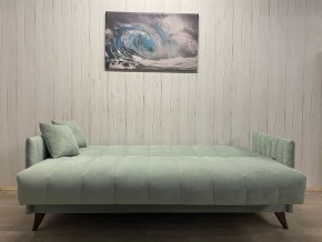 Диван Престиж-3 (НПБ) велюр Sensey mist green в Новоуральске - novouralsk.mebel24.online | фото 3