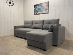 Диван угловой Комфорт-3 (НПБ+МДФ) велюр Galaxy Lite 26 в Новоуральске - novouralsk.mebel24.online | фото 2