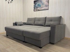 Диван угловой Комфорт-3 (НПБ+МДФ) велюр Galaxy Lite 26 в Новоуральске - novouralsk.mebel24.online | фото 3