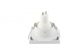 DK3014-WH Встраиваемый светильник влагозащ., IP 44, 50 Вт, GU10, белый, алюминий в Новоуральске - novouralsk.mebel24.online | фото 5