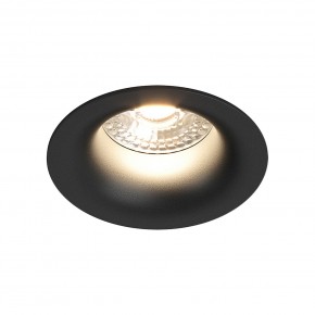 DK3024-BK Встраиваемый светильник, IP 20, 10 Вт, GU5.3, LED, черный, пластик в Новоуральске - novouralsk.mebel24.online | фото 1