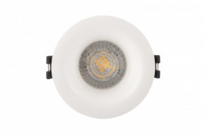 DK3024-WH Встраиваемый светильник, IP 20, 10 Вт, GU5.3, LED, белый, пластик в Новоуральске - novouralsk.mebel24.online | фото 1