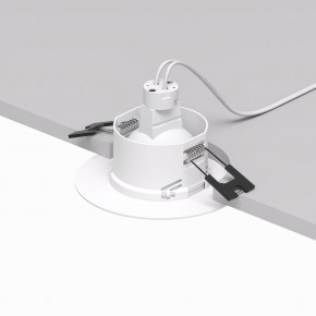DK3028-WH Встраиваемый светильник, IP 20, 10 Вт, GU5.3, LED, белый, пластик в Новоуральске - novouralsk.mebel24.online | фото 3