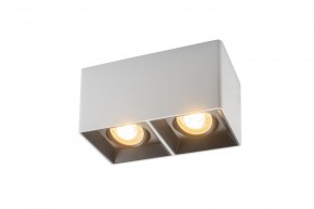 DK3035-WB Светильник накладной IP 20, 10 Вт, GU5.3, LED, белый/черный, пластик в Новоуральске - novouralsk.mebel24.online | фото 1