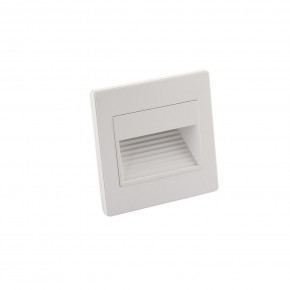 DK3050-WH Светильник встраиваемый в стену, IP 20, LED 3000, 1 Вт, белый, пластик в Новоуральске - novouralsk.mebel24.online | фото 2