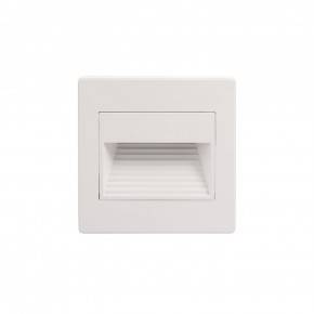 DK3050-WH Светильник встраиваемый в стену, IP 20, LED 3000, 1 Вт, белый, пластик в Новоуральске - novouralsk.mebel24.online | фото 3