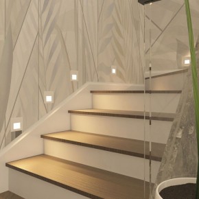 DK3050-WH Светильник встраиваемый в стену, IP 20, LED 3000, 1 Вт, белый, пластик в Новоуральске - novouralsk.mebel24.online | фото 9